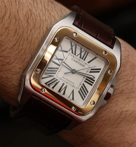 cinturino cartier santos 100|Cartier Santos watch price.